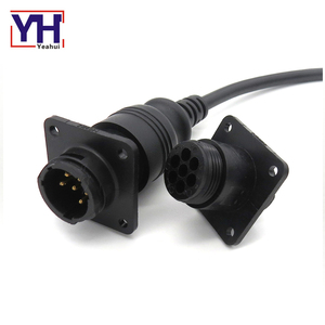 Taille <span class=keywords><strong>13</strong></span>-<span class=keywords><strong>7</strong></span> <span class=keywords><strong>7</strong></span>-Pin Bride Mount CPC Récipient Circulaire Connecteur - Product Image 3