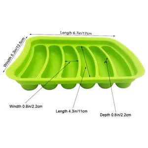 新的热狗硅胶香肠馅机制造商模具