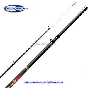 Canne à pêche spinning en fibre de verre 2 pièces pour brochet, <span class=keywords><strong>prix</strong></span> de gros le plus bas, 40-100g, 2.70m 9ft, pour pêche au brochet en lac, usine de Weihai - Product Image 3