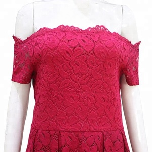 Mujeres Vintage Floral encaje barco cuello Cocktail <span class=keywords><strong>Formal</strong></span> - Product Image 5