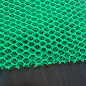 Color <span class=keywords><strong>Verde</strong></span> 100% poliéster 3D tejido de malla de aire para el colchón - Product Image 6