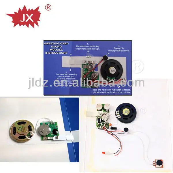 Voice record and playback circuit for greeting card,toys,dolls,music module
