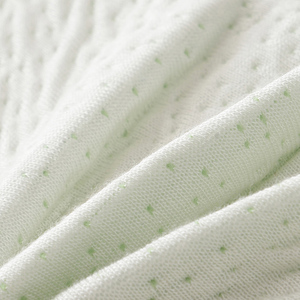 Bantal Tidur Busa Memori Medium Bambu Asli Berkualitas Baik Harga Murah Non-Toksik Dengan Sarung Alami Hipoalergenik - Product Image 6