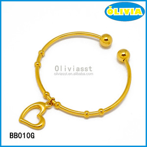 Infinito de joyería de moda de acero inoxidable encanto de la estrella llanura de oro blanco brazalete pulsera - Product Image 6