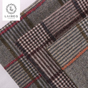 Stock <span class=keywords><strong>Plaid</strong></span> cheques 50% Tweed <span class=keywords><strong>de</strong></span> <span class=keywords><strong>lana</strong></span> para abrigos <span class=keywords><strong>de</strong></span> invierno - Product Image 2