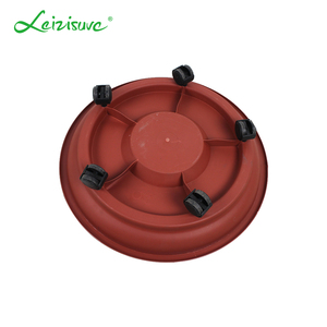 Pots <span class=keywords><strong>à</strong></span> <span class=keywords><strong>fleurs</strong></span> en plastique argile et rastta, 2/4 pièces, plateau, assiettes, palette, <span class=keywords><strong>soucoupe</strong></span> avec roues, vente en gros - Product Image 2