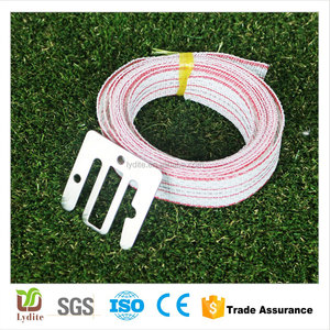 Simple Portátil Cerca Eléctrica Cinta hebilla de conexión, sólido, acero inoxidable - Product Image 1