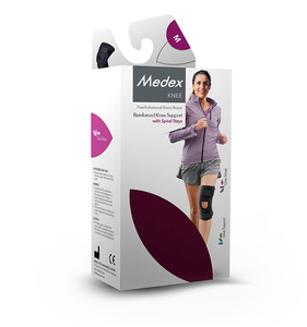 OEM ODM para rodilleras con bisagras negras ajustables de metal, equipo de rehabilitación de osteoartritis de uso clínico plegable ligero - Product Image 5