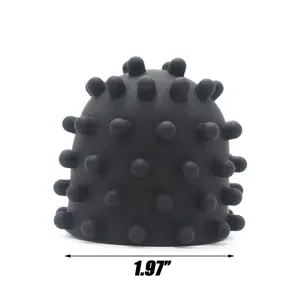 Accessori per massaggiatore con bacchetta per il corpo in Silicone Dot accessorio per la testa della bacchetta per bacchetta magica