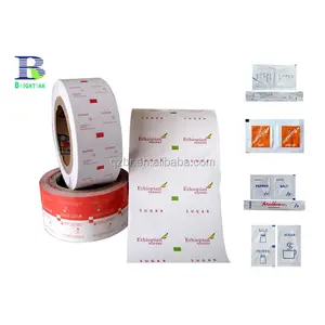 กระดาษเคลือบผู้ผลิตโพลีเคลือบกระดาษสำหรับน้ำตาลเกลือพริกไทย