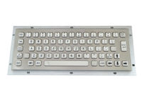 Clavier mécanique imperméable de kiosque en métal industriel de 65 touches avec le touchpad ou la boule de commande