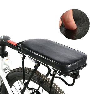 Funda de Asiento de Cuero para Bicicleta de Montaña y Carretera ROCKBROS, Cojín Acolchado Grueso para Ciclismo, Asiento Trasero Romántico - Product Image 3