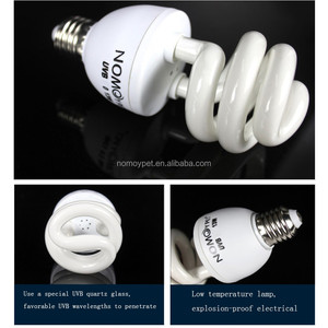 Nomoy Pet UV energiesparende <span class=keywords><strong>UVB</strong></span> lampe <span class=keywords><strong>UVB</strong></span> 5,0 10,0 für schildkröte chamäleon reptil ND-09 - Product Image 5