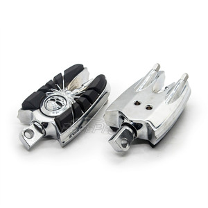 Viuda Clavijas Macho Monte Chrome Ias Estriberas Clavija Para Harley FXST FLH XL DYNA - Product Image 3