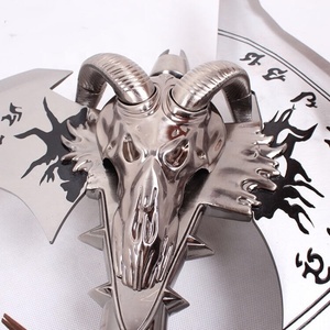 Hacha de batalla de metal completo <span class=keywords><strong>Warcraft</strong></span> Lich King Shadowmourne - Product Image 2