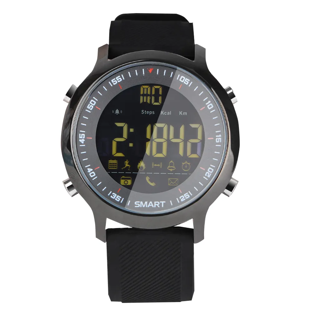 Smart Waterproof Sport Watch EX18 Extra Long Standby Call Message Reminder Stopwatch