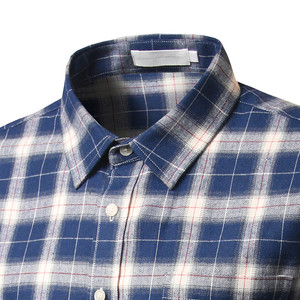 Camicia da Uomo di Design Elegante in Cotone di Alta Qualità a Quadri Flanella Manica Lunga Casual - Product Image 6
