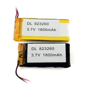 <span class=keywords><strong>3</strong></span>,7 v lithium-batterie wiederaufladbare lithium1800mah polymer batteriezellen 823260 - Product Image 3