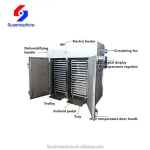 High quality industrial microwave vacuum tray dryer for coconut chips