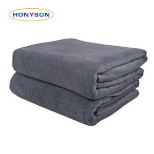 HONYSON ग्रे और बैंगनी तौलिए Microfiber कार सीट तौलिया