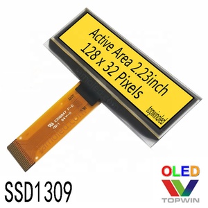 Écran OLED miniature basse consommation Topwin 2,23'' 2,23 pouces 128x32 UG-2832ASWMG01 avec interface parallèle I2C SPI ssd1309 - Product Image 6