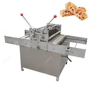 Máquina cortadora de barras de energía, tamaño de bandeja 600x600, máquina para hacer barras de proteínas de caramelo Chikki, India