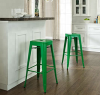 Chine fabricant Malaisie style italien en métal tabouret de bar tabouret de bar coloré entreprise avec meubles populaires