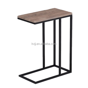KVJ-7385 home interior decorating industrial <strong>C</strong> <strong>shape</strong> laptop <strong>table</strong> side <strong>table</strong> - Product Image 1