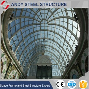 Estructura de acero, almacén prefabricado con aislamiento, diseño de techo curvo, nave estructural de acero. - Product Image 3
