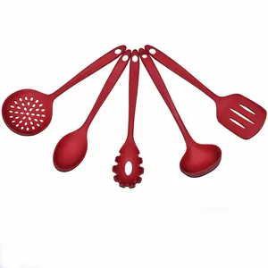 Heat-Resistant disposable kitchen ware product LFGB rubber silicone kitchen utensil set cooking in home kitchenware