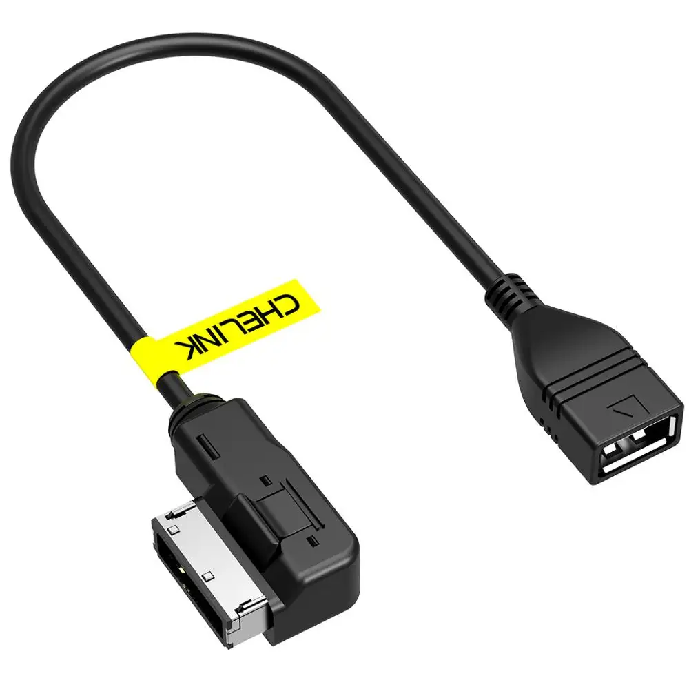 Cabo usb ami mmi para música de áudio, para audi a4/s4/a6/s6/a8/s8/q5/q7