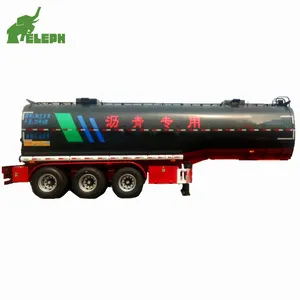 Sino truck bogie 3 axles 33000litres oil transportaiton fuel tankers semi trailer for sale