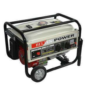 2.5kw अधिकतम <span class=keywords><strong>2.8kw</strong></span> 2800 एकल चरण 7HP बिजली के शुरू के साथ पहियों के साथ OEM बैटरी बैटरी के बिना गैसोलीन जनरेटर - Product Image 2