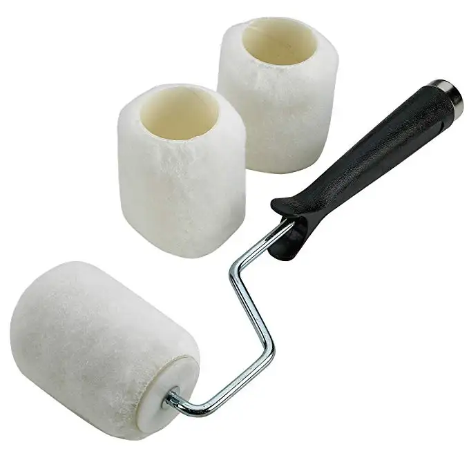 Paint Roller - with 3 Inch Wire Cage & 3 Inch Roller Cover