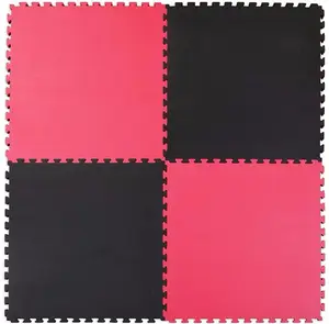 Eva Foam Mat 100*100cm For Martial Arts Wrestling Bjj Taekwondo Mats Certificate By Wtf Factory Directly For Sale