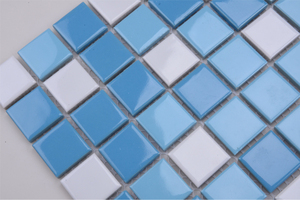 Mosaico in Ceramica Porcellanata Moderna Blu Scuro Classico <span class=keywords><strong>per</strong></span> Bordi e Pavimenti di <span class=keywords><strong>Piscine</strong></span> - Product Image 4