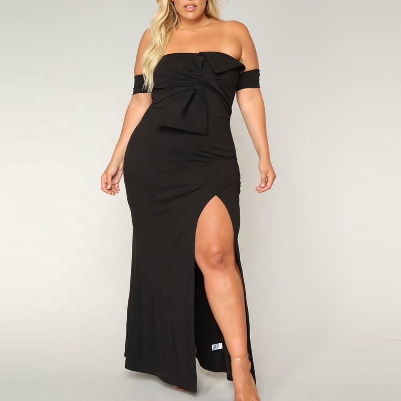 Dresses from 2019 dresses from shoulder graduation evening Black long  elegant dresses from women| Alibaba.com