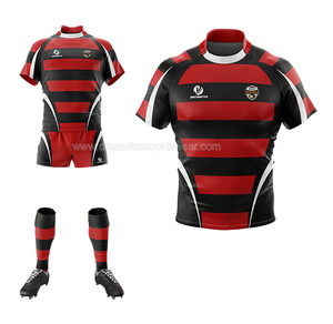 <span class=keywords><strong>Ropa</strong></span> <span class=keywords><strong>Deportiva</strong></span> <span class=keywords><strong>de</strong></span> <span class=keywords><strong>rugby</strong></span> personalizada para jóvenes <span class=keywords><strong>de</strong></span> sublimación roja y negra, Jersey <span class=keywords><strong>de</strong></span> <span class=keywords><strong>Rugby</strong></span> personalizado para hombres, fábrica <span class=keywords><strong>de</strong></span> China - Product Image 1