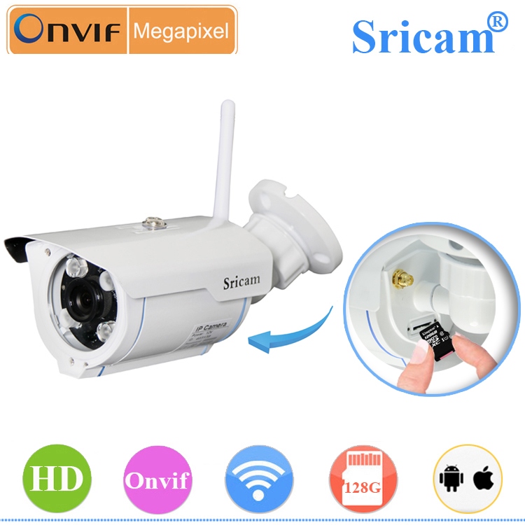 Sricam SP007 1.0MP 720 P HD камеры видеонаблюдения 36 ИК ночного видения ик-cut внешний Ip водонепроницаемая камера