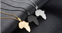 Collier avec pendentif carte pays hawaïen pour femmes et filles, bijou personnalisé, en acier inoxydable, en or 18k, pendentif tendance