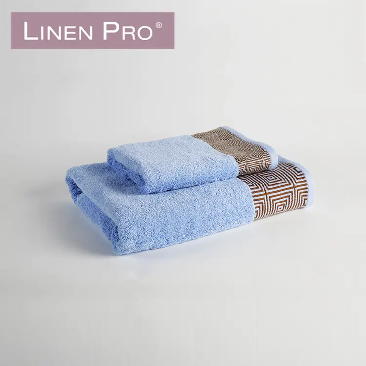 LinenPro 저렴한 100% 면 호텔 수건 세트 작은 얼굴 수건