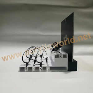 Support de présentoir en acrylique personnalisé pour montre/présentoir de montre avec anneaux en C - Product Image 3