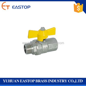Alta calidad controlada WOG600 <span class=keywords><strong>llave</strong></span> PN100 válvula <span class=keywords><strong>de</strong></span> bola con mariposa manija - Product Image 3