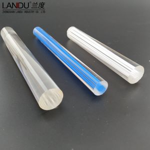 LANDU EXTRUDED CUSTOM IZED ACRYL ROD ACRYL POLE ACRYL BAR