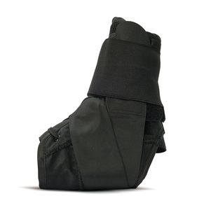 Tela de cepillo cómoda de alta calidad, gancho de malla de aire, envoltura de tobillo para adultos, lesiones deportivas, rehabilitación transpirable negra - Product Image 2