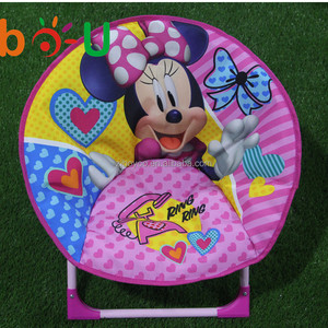 Luna platillo sillas para niños plegable acolchado portátil Silla de juego - Product Image 1