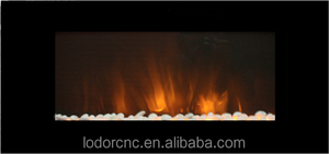 Calentador de chimenea eléctrico de montaje en pared pequeño de 33 pulgadas duradero 800x140x450mm para hoteles y uso doméstico en inglés - Product Image 4