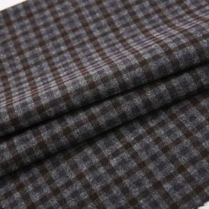 Poliestere rayon lavorato a maglia spandex TR stampati personalizzati all'ingrosso del tartan plaid spazzolato di taglio ponte roma tessuto per le donne abbigliamento - Product Image 1