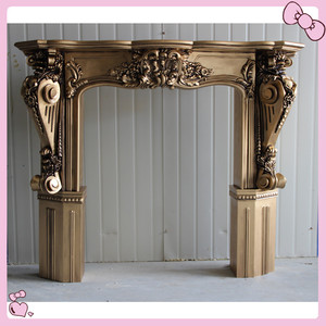 Lò Sưởi <span class=keywords><strong>PU</strong></span> Polyurethane Trang Trí Nhà Máy Giá Nhà Máy Màu Vàng - Product Image 2