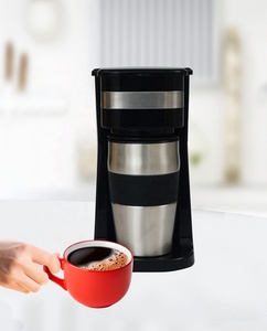 Cafetière avec <span class=keywords><strong>filtre</strong></span>, tasse unique 2 en 1, pour la maison, appareils de cuisine bon marché, ml - Product Image 2